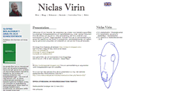 Desktop Screenshot of niclasvirin.com